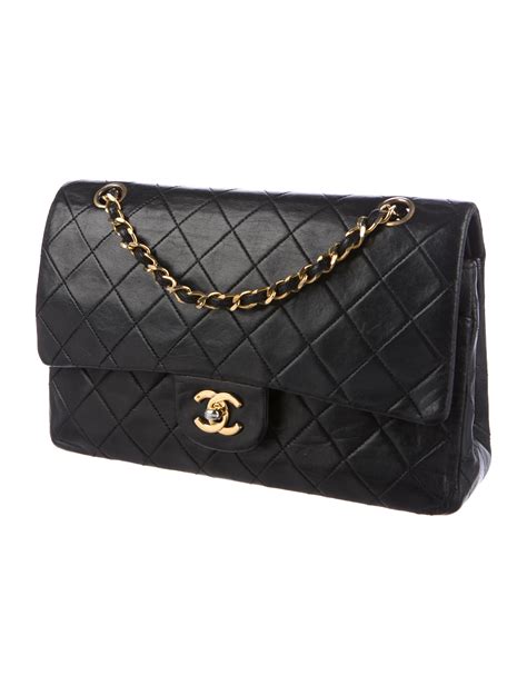 chanel classic flap canvas|Chanel vintage classic flap.